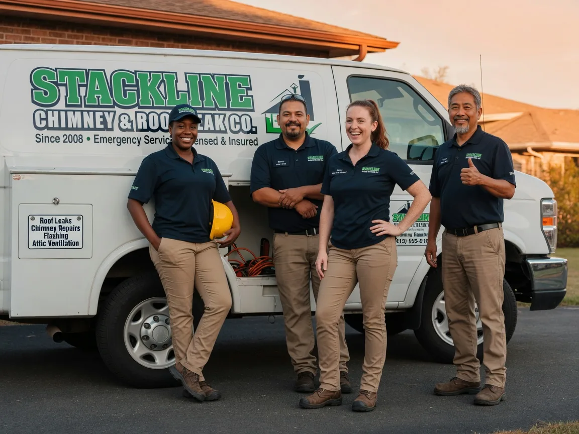 Chimney flashing repair company in Roebuck, SC